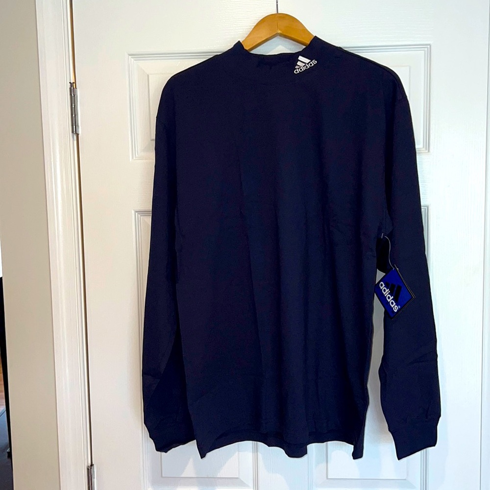 Adidas Long Sleeve T-Neck Style Shirt